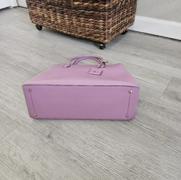 EUC Kate Spade Eva Medium Top Satchel Pink Mauve - Picture 10 of 14